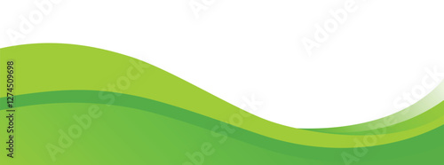 Modern green banner background. Graphic design banner pattern background