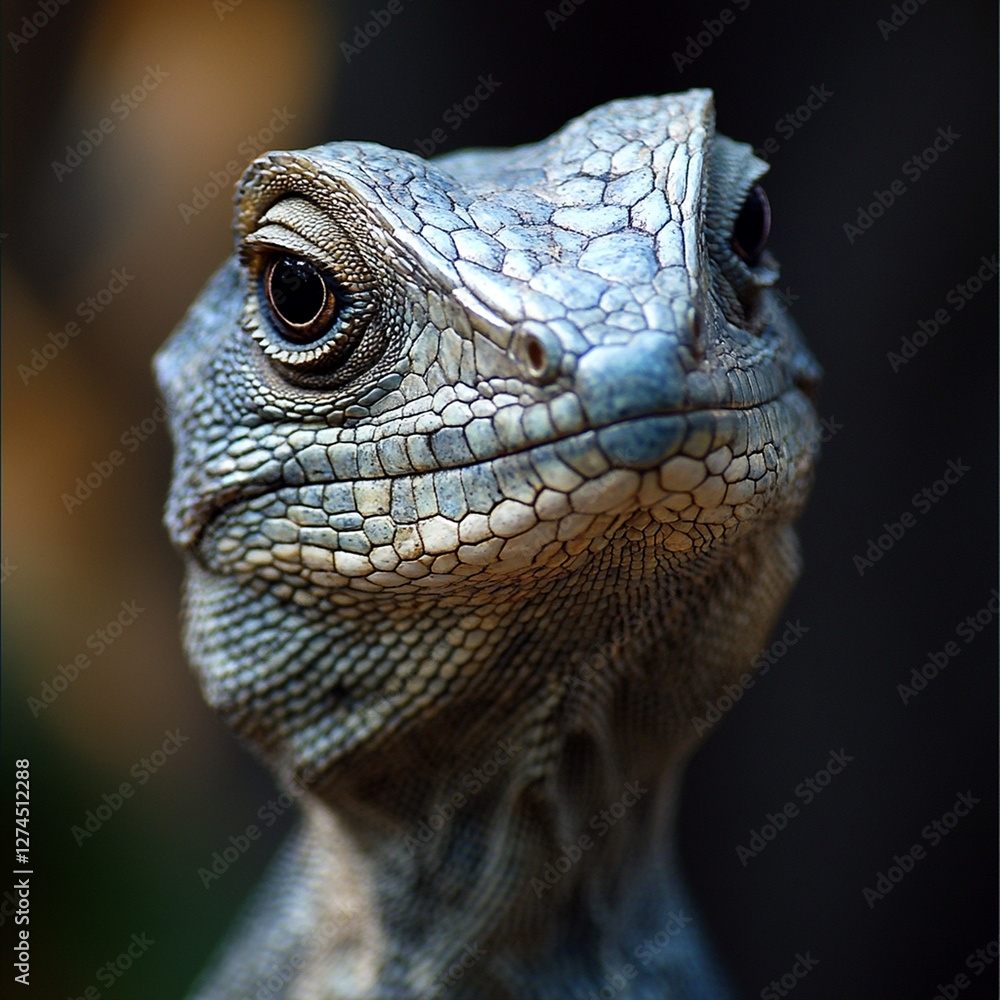 Fototapeta premium close up of a lizard