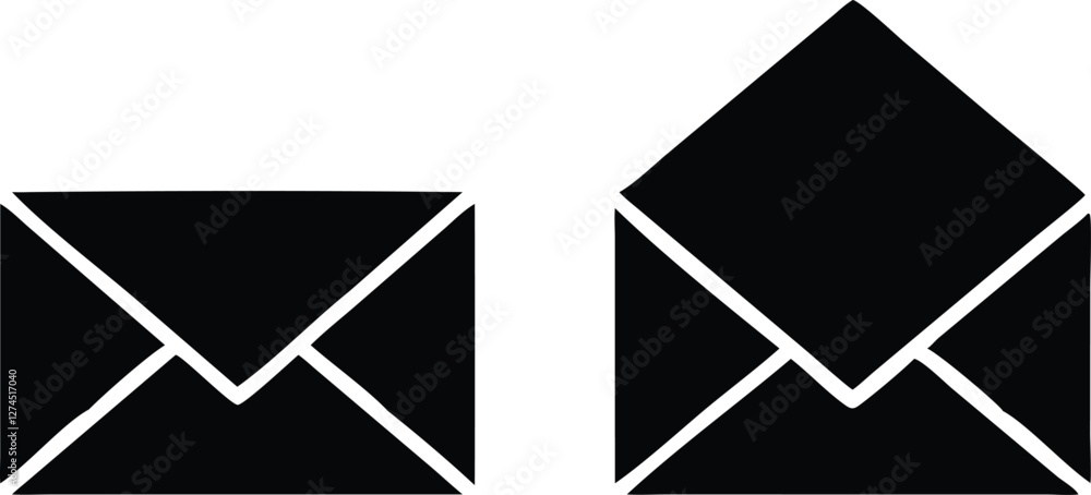 Email and mail icon set envelope for communication & messaging vector illustration, mail vector icon set. email, post, letter, envelope, newsletter collecton isolated on white. line outline thin flat Email and mail icon set envelope for communication & messaging vector illustration, mail vector icon set. email, post, letter, envelope, newsletter collecton isolated on white. line outline thin flat