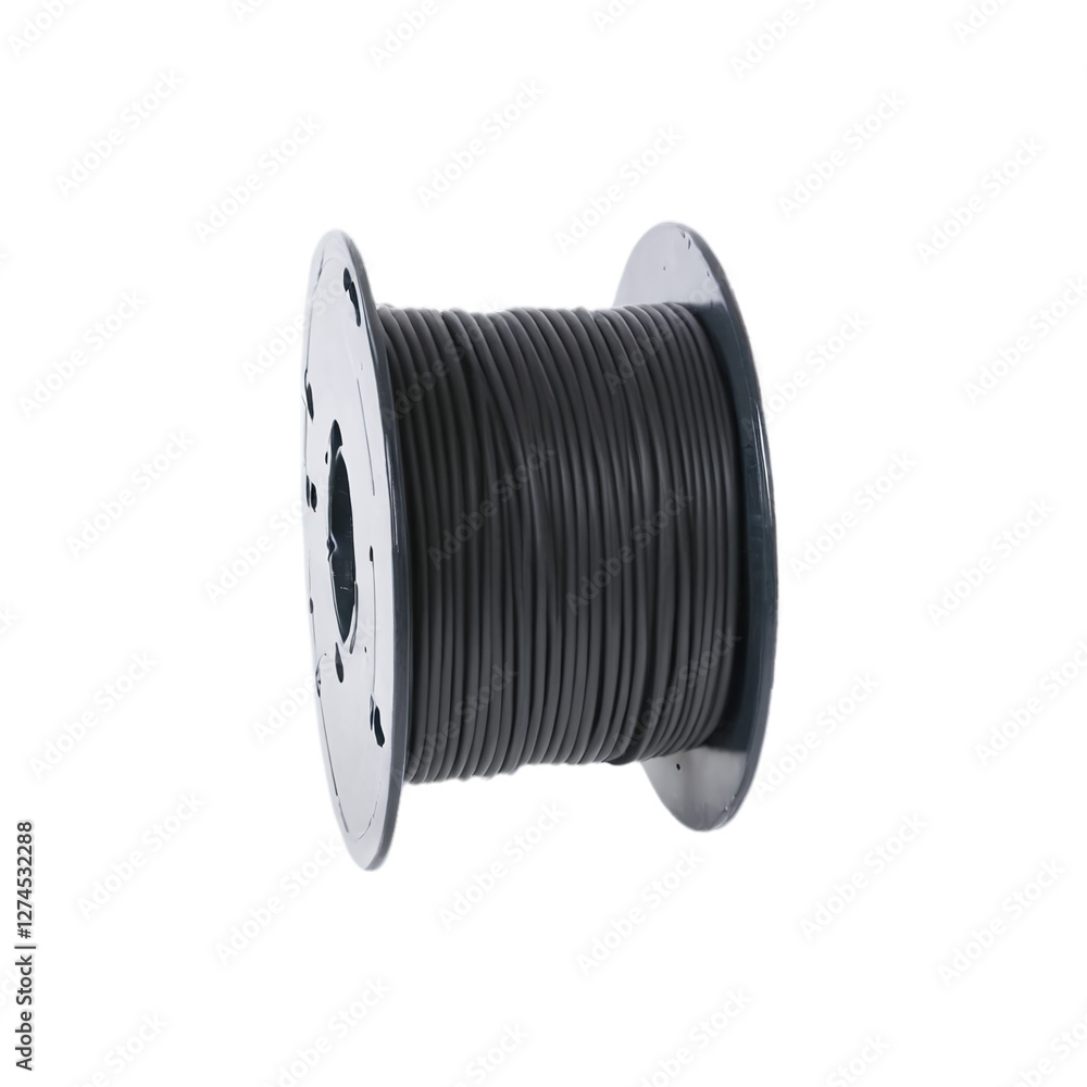 Spool with Wire isolated on transparent background Spool with Wire isolated on transparent background