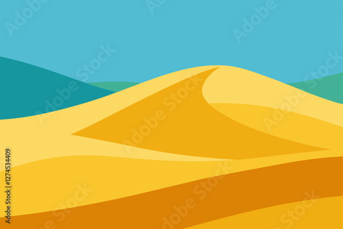 sand dunes in the desert