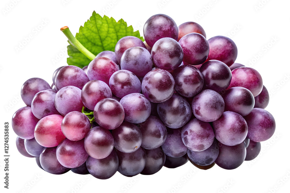 one fresh purple grapes backgrou isolated on transparent background png one fresh purple grapes backgrou isolated on transparent background png