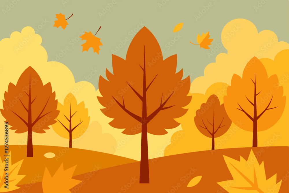 Obraz premium autumn maple leaves