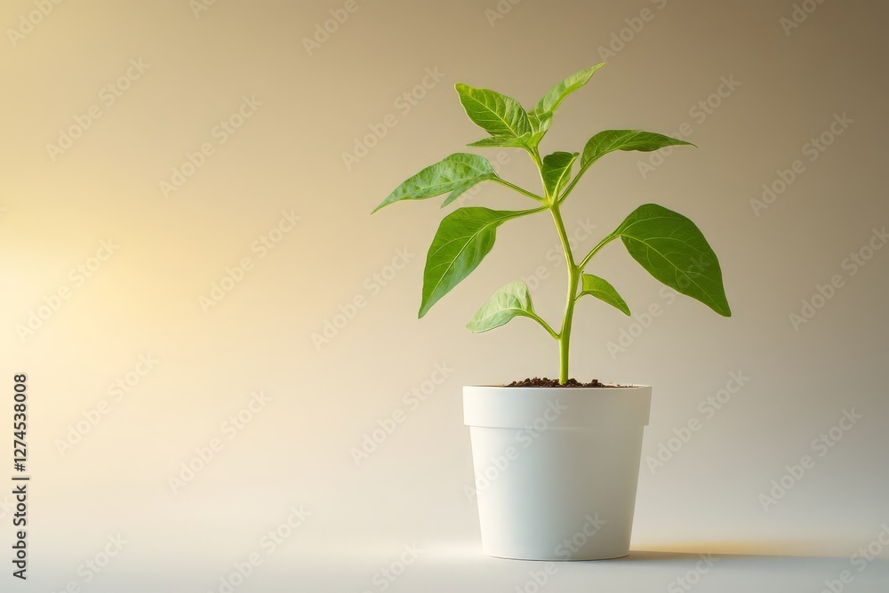 Serene Bell Pepper Seedling Serene Bell Pepper Seedling