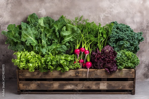 Creative Vegetable Seedling Display