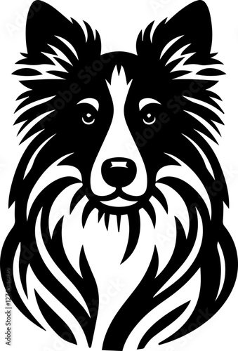 Dog Portrait SVG Files for cutting - Digital Download