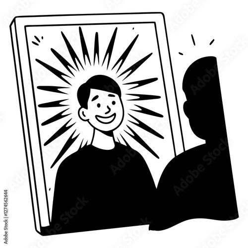 Self Love Illustration Vector
