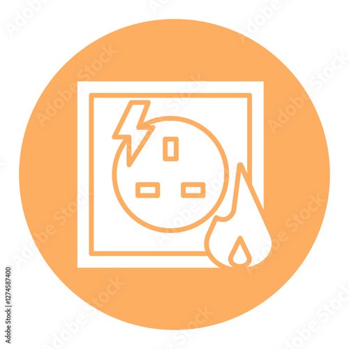 Electricity Fire Icon