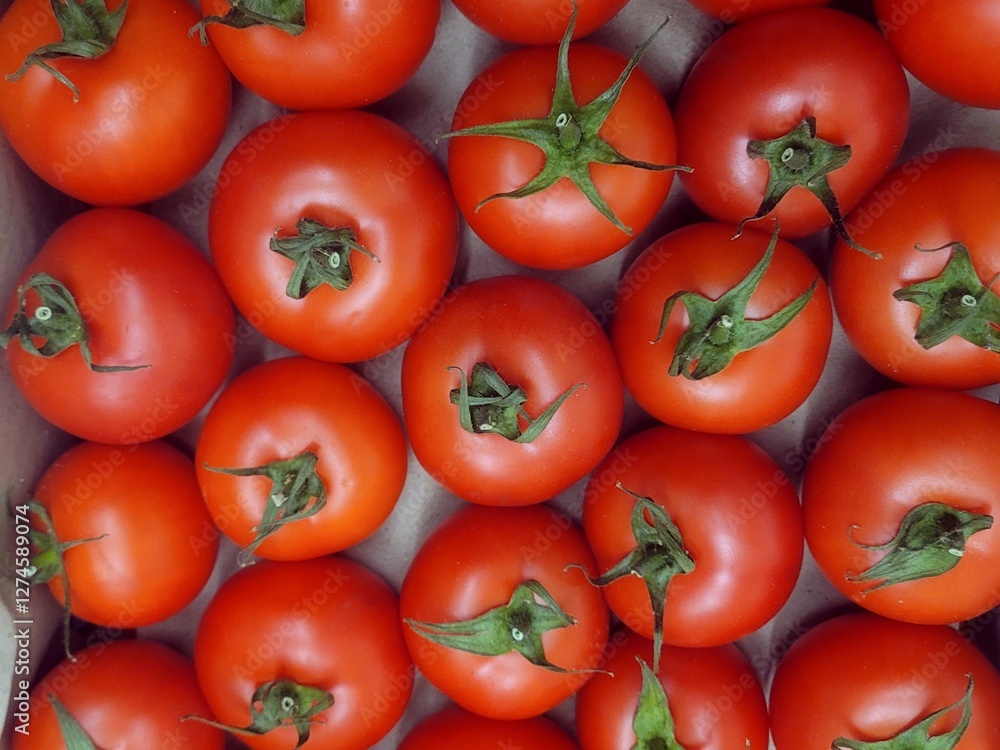 Fresh red tomato natural background and pattern Fresh red tomato natural background and pattern