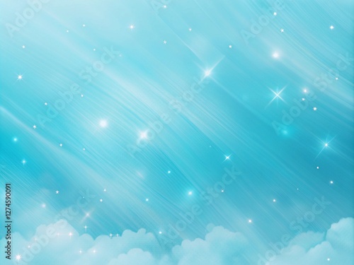 Obraz na płótnie Light blue Abstract background illustration w salonie