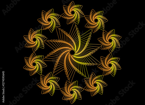 Abstract background with soft blurred texture, modern artistic gradient, smooth color blend, dreamy aesthetic backdrop, creative design template