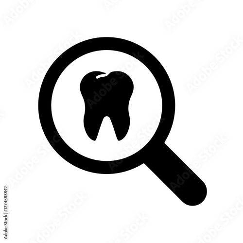 Dentist icon. Dental icon set