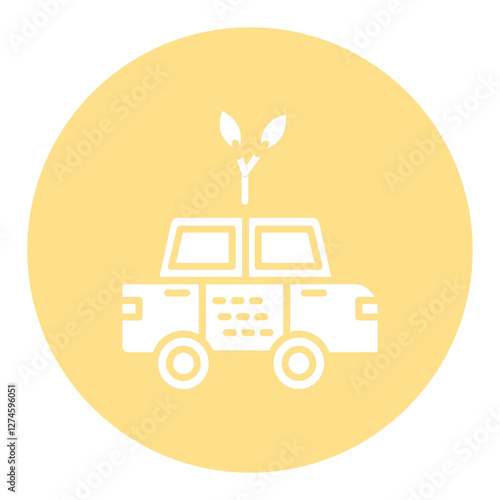 Eco Car Icon