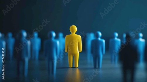 Obraz na płótnie Discover how HR candidates are recruited for job opportunities. w salonie