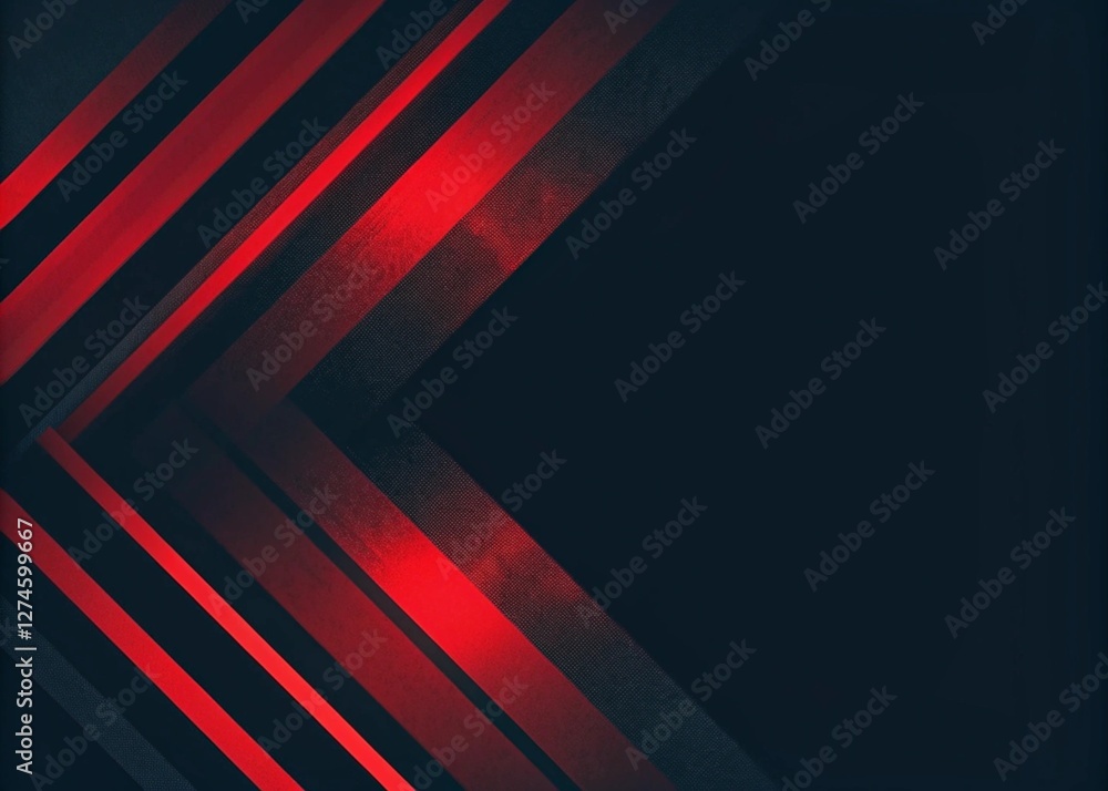 Modern Red line abstract PowerPoint background business corporate and professional concept