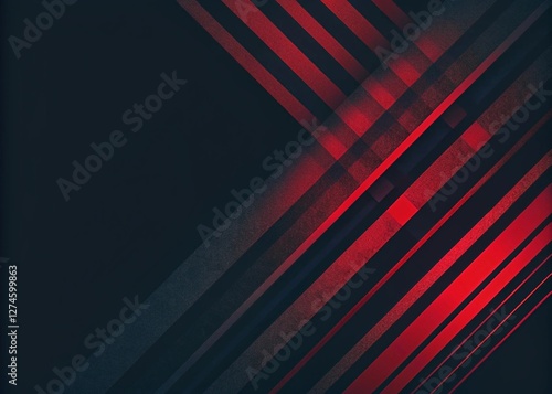 Modern Red line abstract PowerPoint background business corporate and professional concept