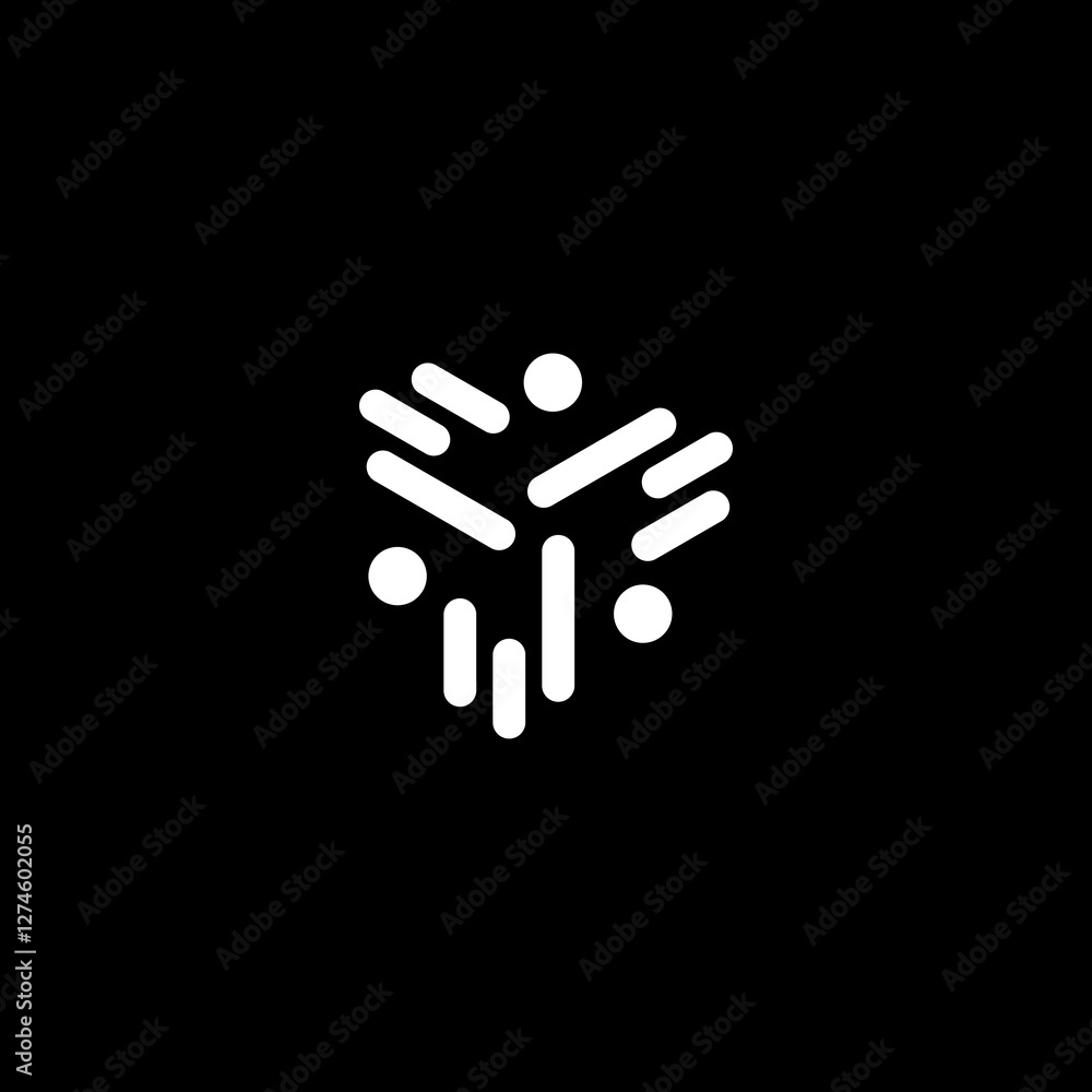 Obraz premium human hands holding hands on black