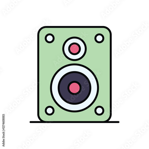 Speaker vector icon