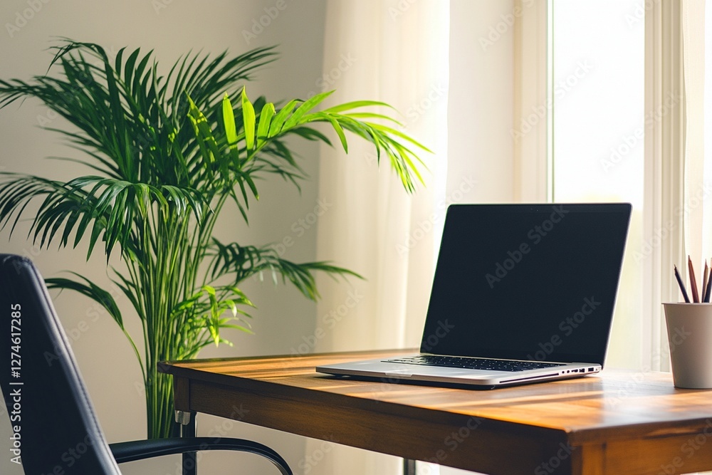 Fototapeta premium office interior design with a modern minimalist concept