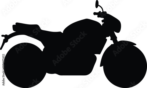 Ducati monster bike vector silhouette illustration (30).eps