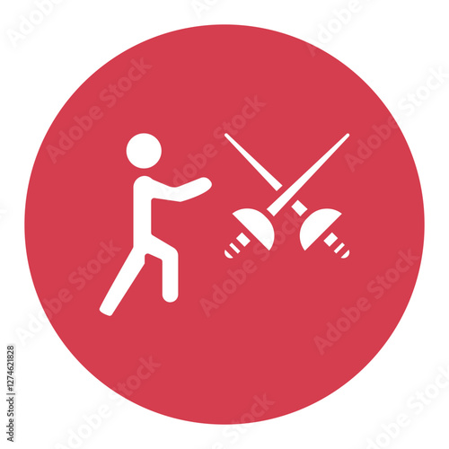 Fencing Stance Icon