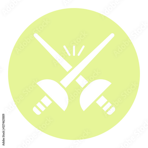 Fencing Tournament Icon