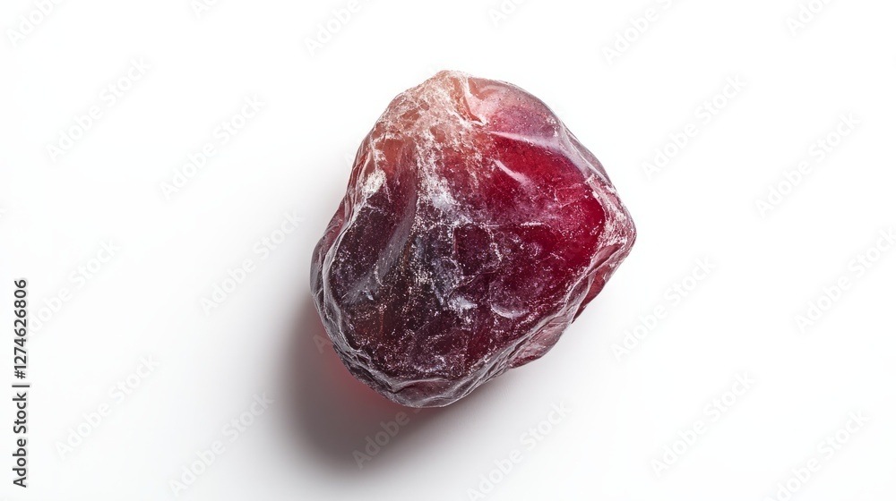 Obraz premium red stone on white