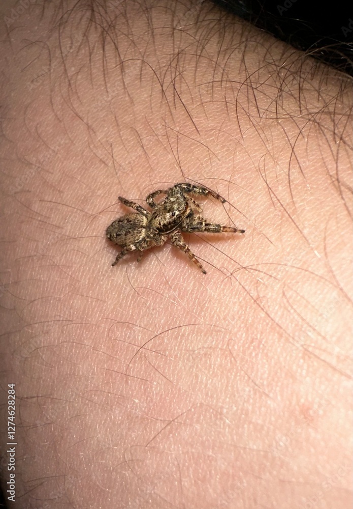 Fototapeta premium Springspinne