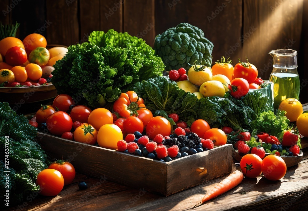 vibrant healthy food spread showcasing colorful textures nutritional benefits wholesome meal experience, apple, avocado, banana, berry, broccoli, carrot vibrant healthy food spread showcasing colorful textures nutritional benefits wholesome meal experience, apple, avocado, banana, berry, broccoli, carrot