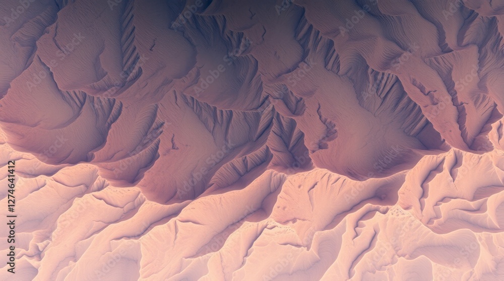 Fototapeta premium Wadi Rum desert in Jordan, a natural sandstone landscape of rock and canyon under the desert sky