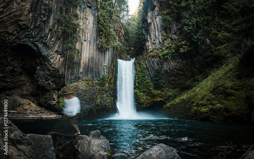 Waterfall in the forest