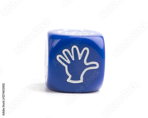 Fotografija hand with fingers from the game rock paper scissors