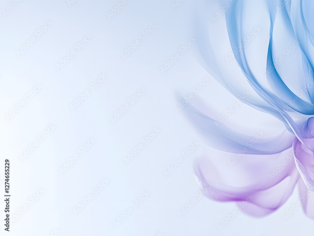 Obraz premium Swirling abstract patterns digital art modern design creative space close-up visual harmony