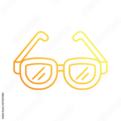 Sunglasses Cool vector icon
