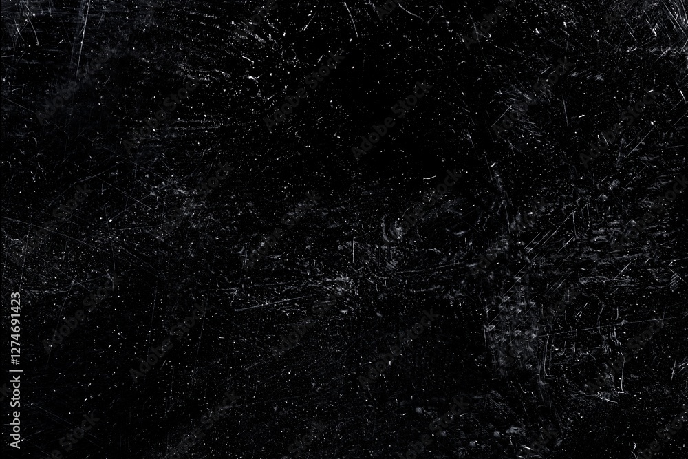 Obraz premium Dust texture, black background design