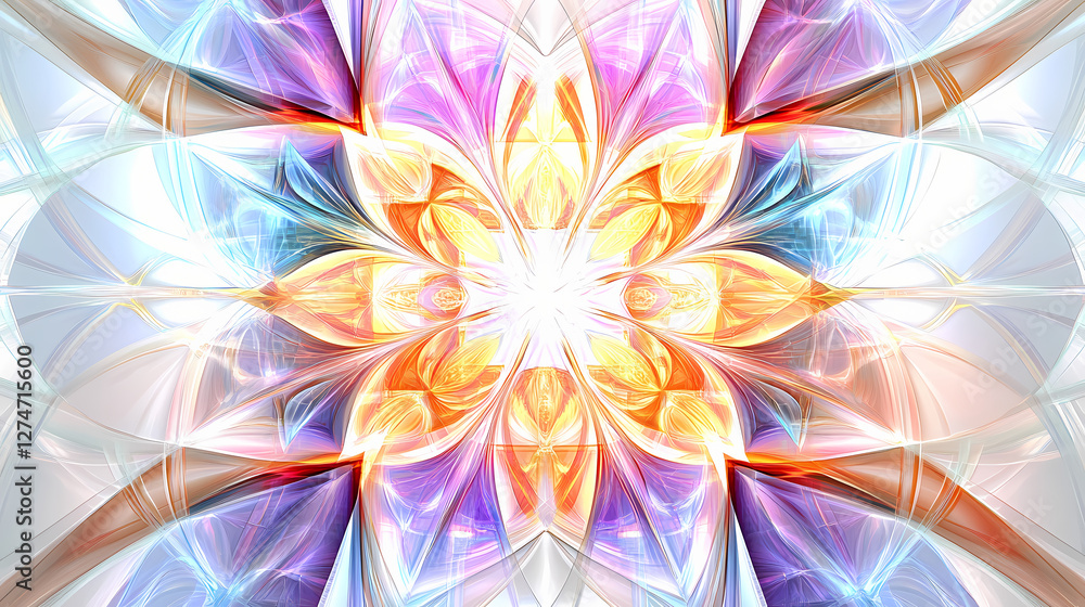 hologram stainedglass window pattern hologram stainedglass window pattern