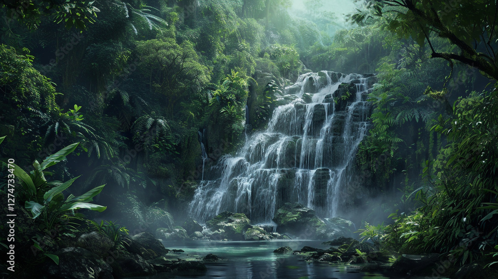 Hidden Jungle Falls Hidden Jungle Falls