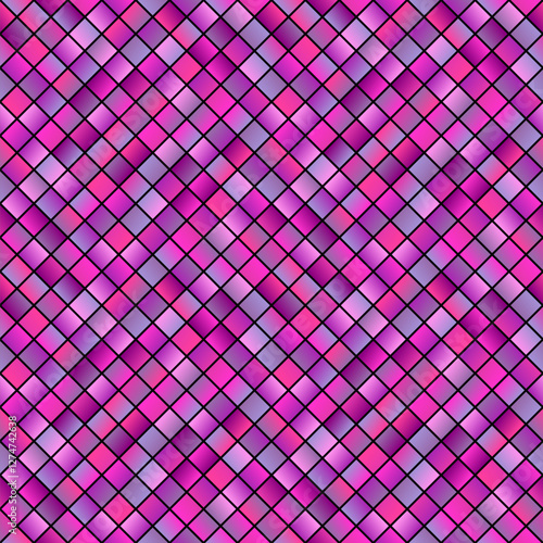 Geometrical square pattern background - colorful abstract vector graphic design from squares