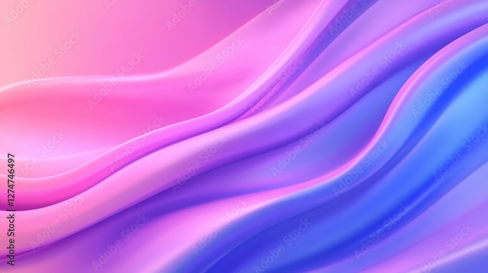 Vibrant abstract waves of pink and blue come together to create an eye-catching digital background Vibrant abstract waves of pink and blue come together to create an eye-catching digital background