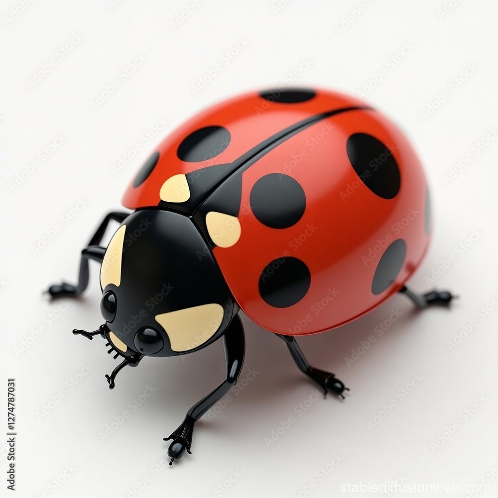 Fototapeta premium ladybird vector illustration