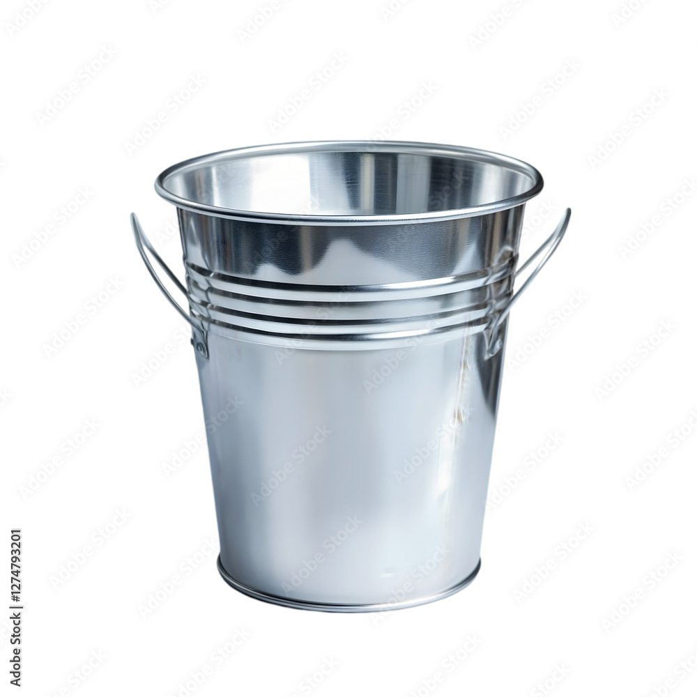Shiny Galvanized Metal Bucket – Polished Silver Pail with Sturdy Side Handles, Durable Home & Garden Utility, Rustic Farmhouse Decor, Cleaning & Storage, High-Quality Stock Image, Isolated on White
Shiny Galvanized Metal Bucket – Polished Silver Pail with Sturdy Side Handles, Durable Home & Garden Utility, Rustic Farmhouse Decor, Cleaning & Storage, High-Quality Stock Image, Isolated on White