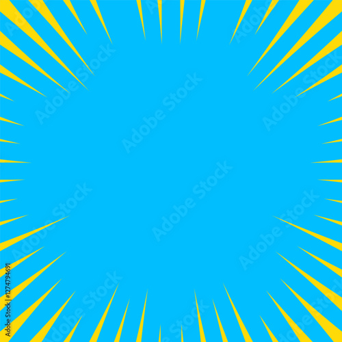 abstract background with sun
