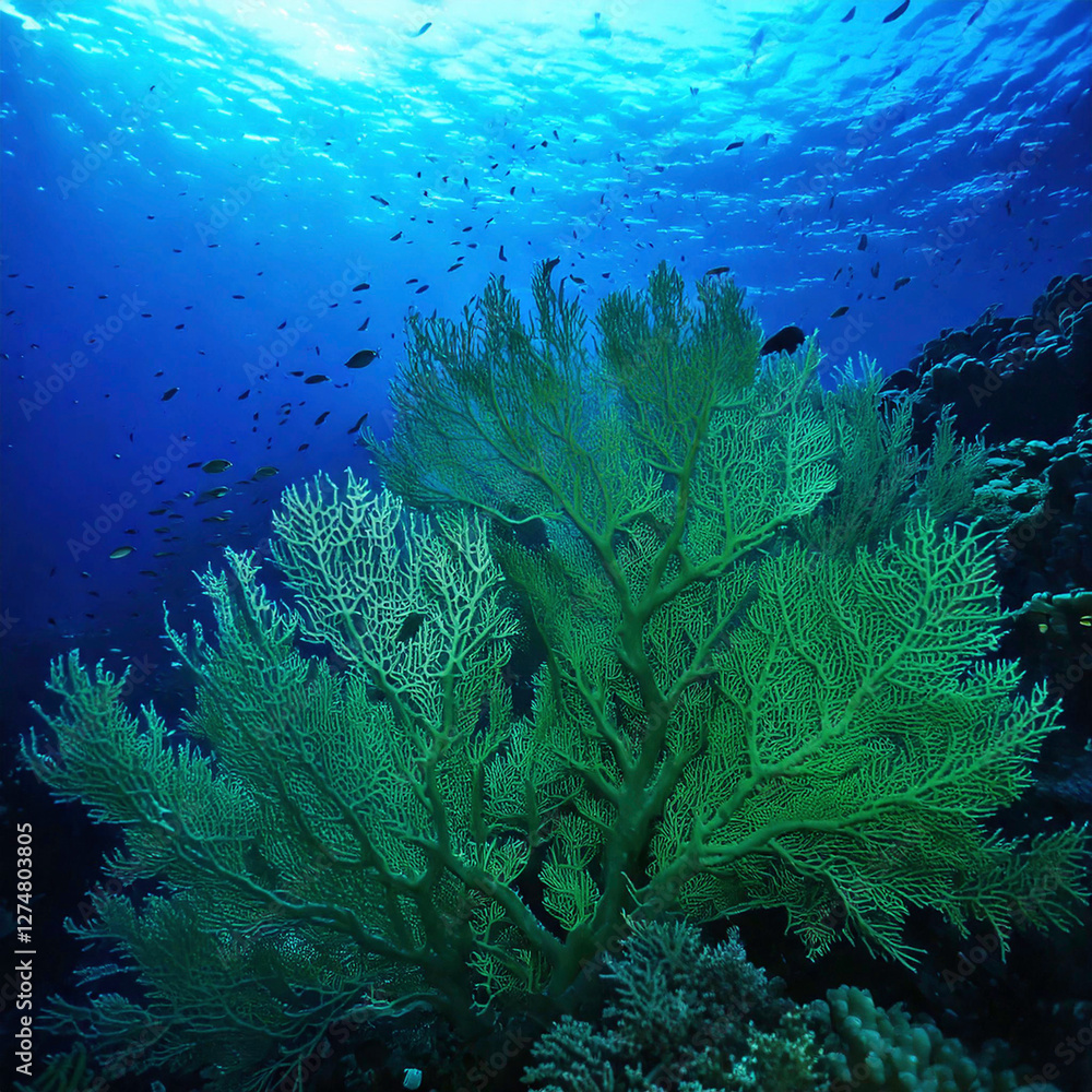 Obraz premium Underwater Magic Deep Scenes