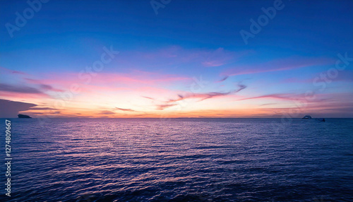 Twilight Waters Pastel Skies