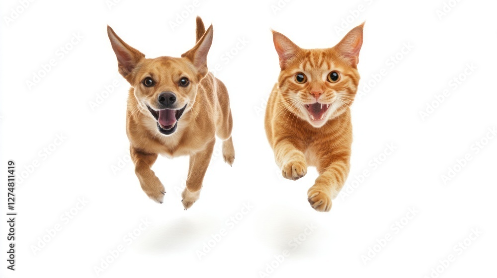 a dog and a cat that are very cute and cute and adorable a dog and a cat that are very cute and cute and adorable