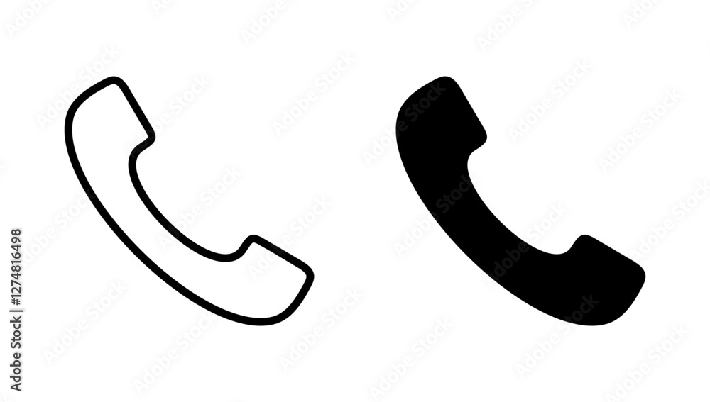 Call icon vector. telephone sign and symbol. phone icon. contact us Call icon vector. telephone sign and symbol. phone icon. contact us