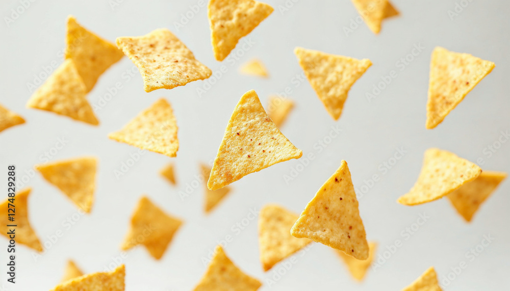 triangular shaped tortilla chips food triangular shaped tortilla chips food
