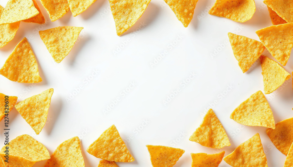 triangular shaped tortilla chips food triangular shaped tortilla chips food