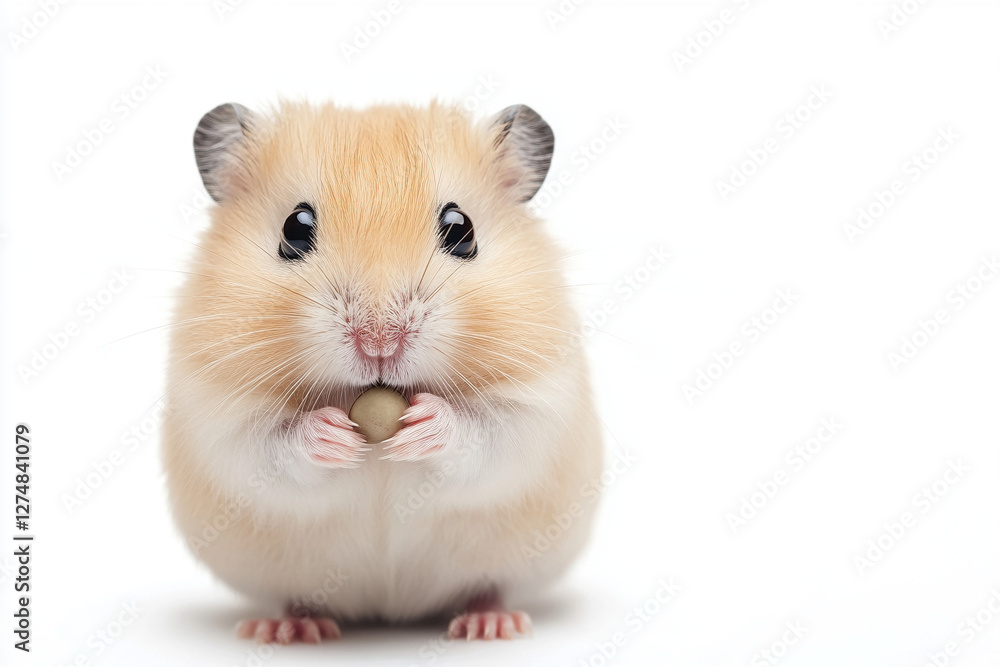 hamster on white background hamster on white background