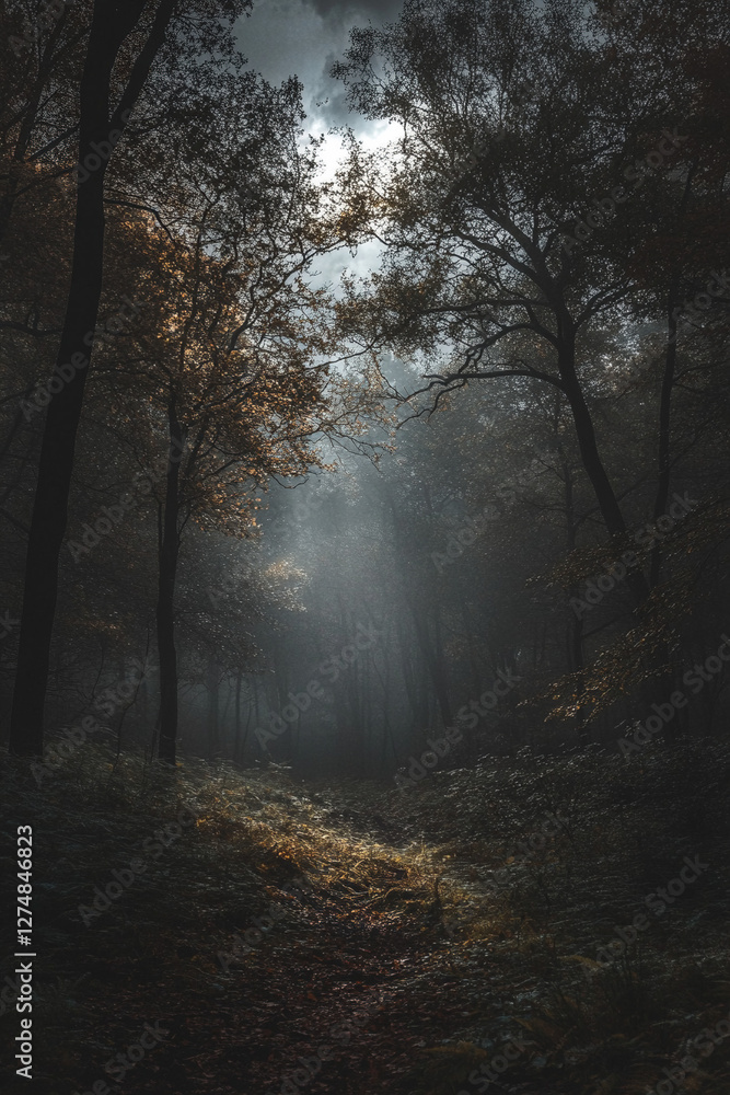 Fototapeta premium morning in the forest